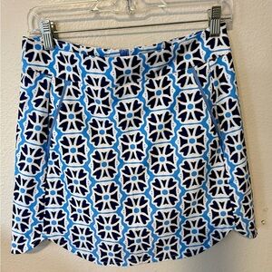 Vineyard Vines Womens Scallop Shell Margo Skirt performance sz 4 golf tennis $98